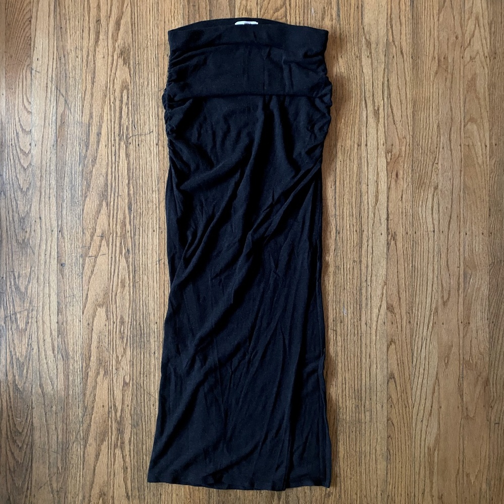 James Perse Fitted Maxi Skirt